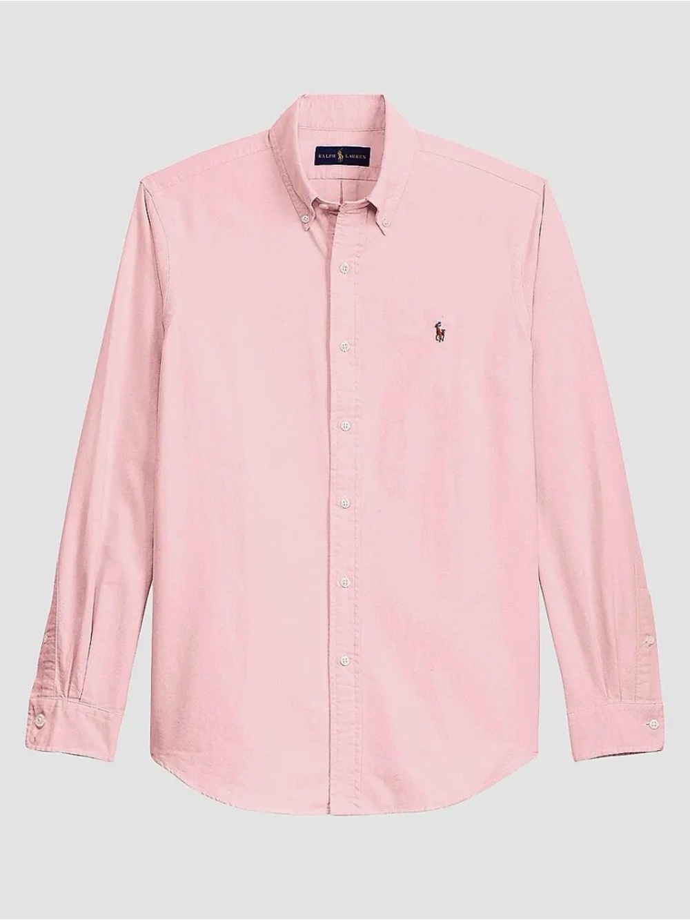 Ralph Lauren Pink Long-Sleeve Button-Down Shirt